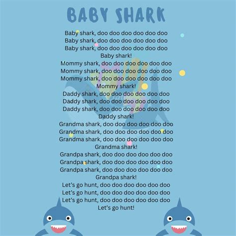 baby shark lyrics song